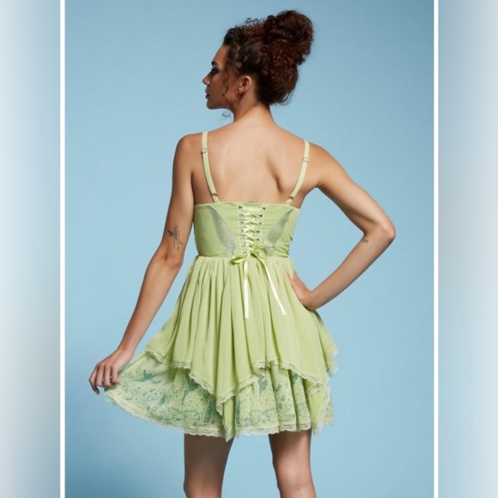 DISNEY PETER PAN TINKER BELL DRESS! - Picture 3 of 6